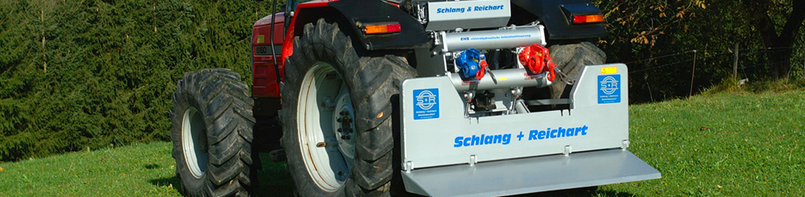 Naviják Schlang & Reichart na traktoru