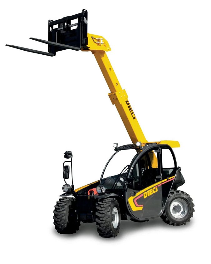 Stavební teleskopické manipulátory