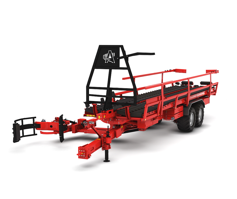 Přepravníky kulatých balíků