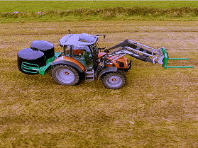 Cashels dvojitý nosič kulatých balíků